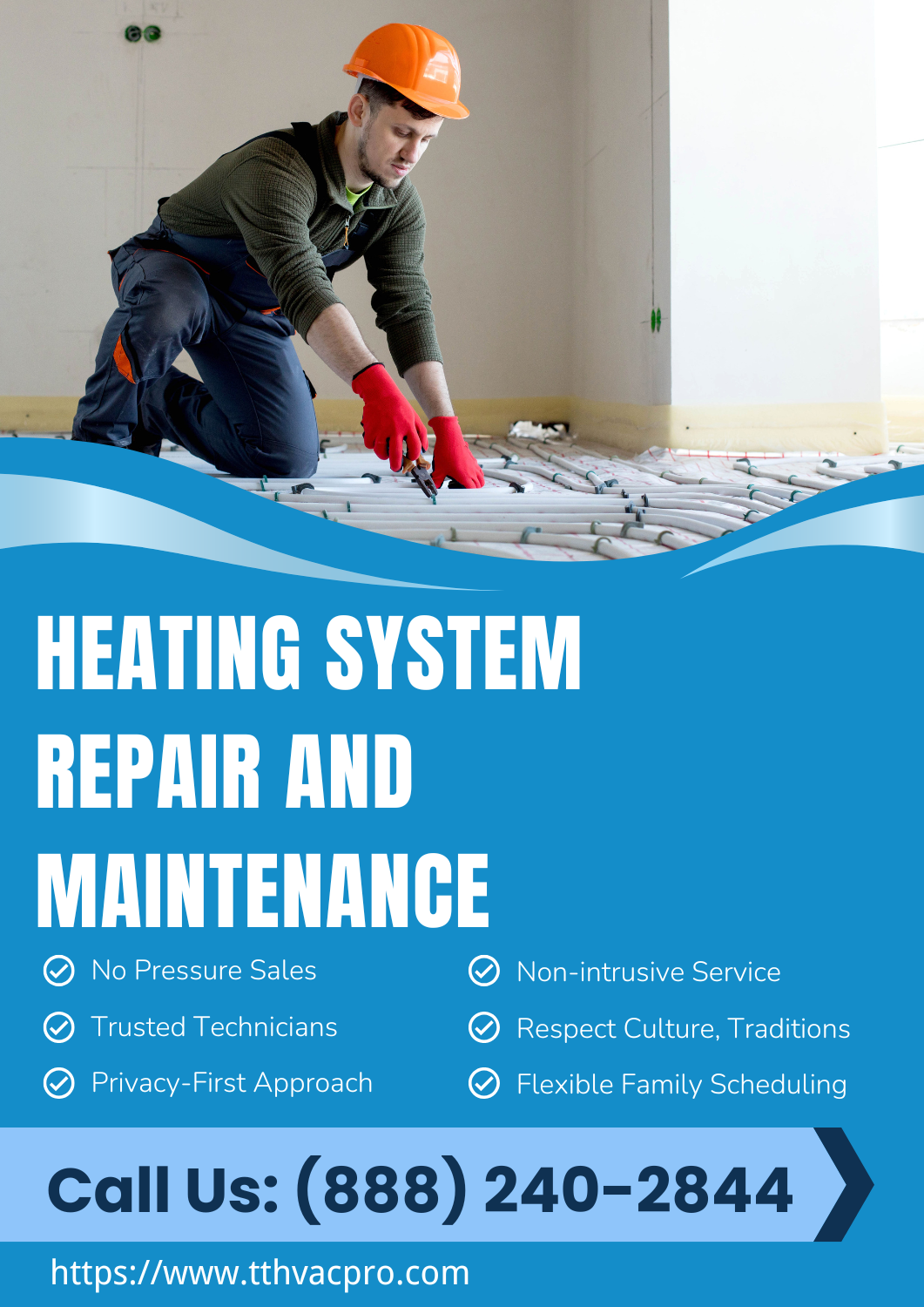 Heating System Repair and Maintenance in Granger, Utah Call: (888) 240-2844