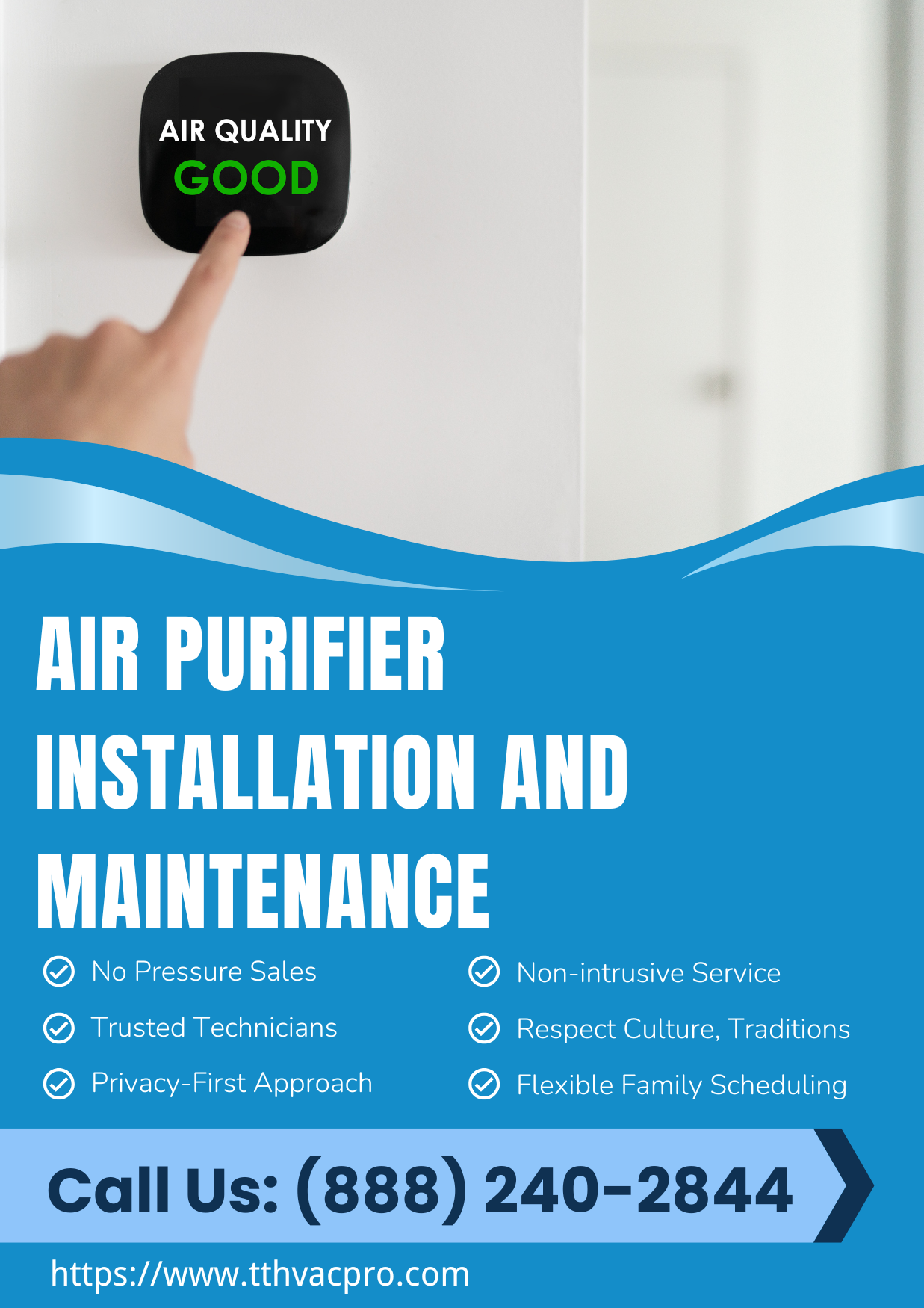 Air Purifier Installation and Maintenance in Torrance, California Call: (888) 240-2844