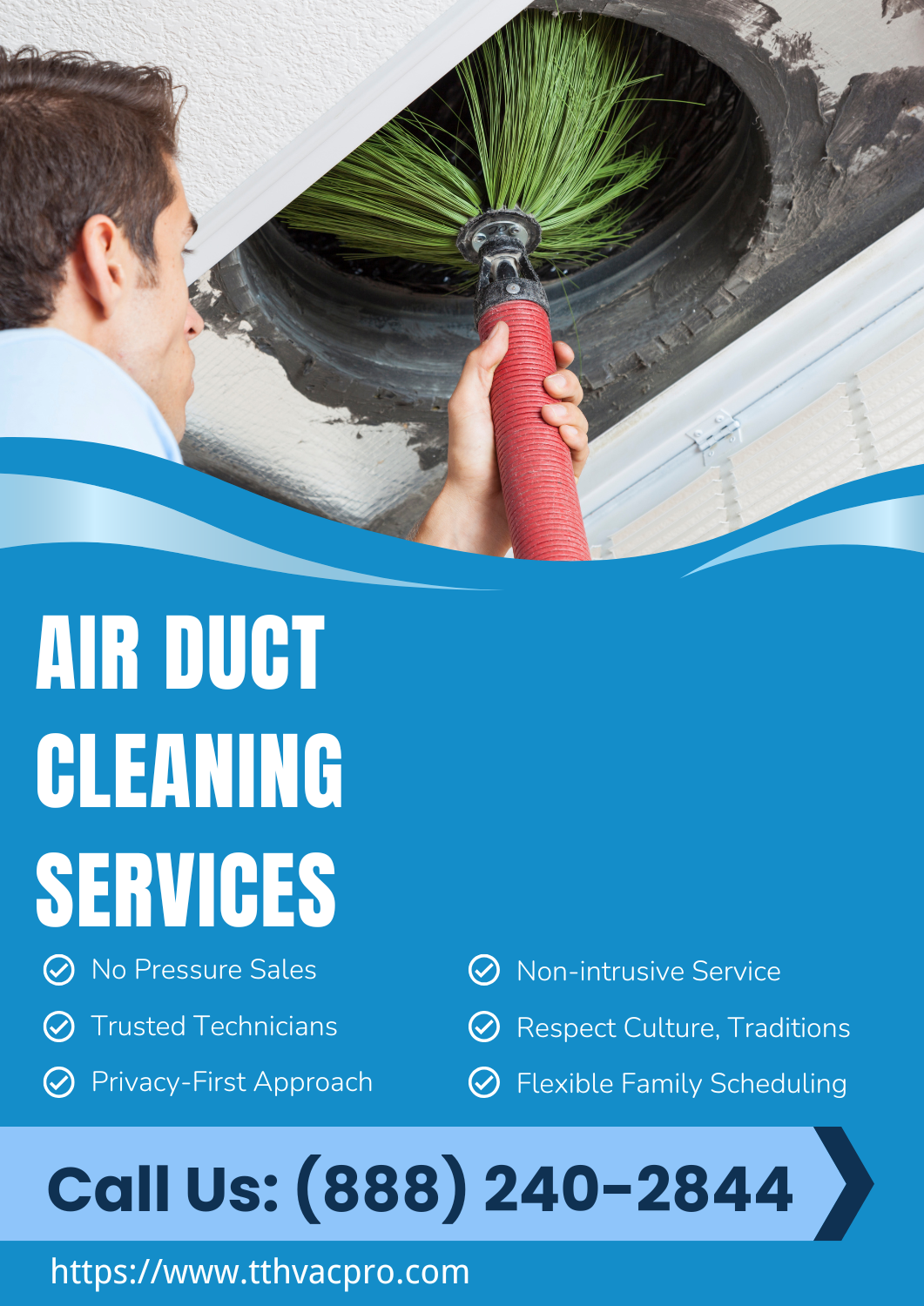 Air Duct Cleaning Services in Huntsville, Alabama Call: (888) 240-2844