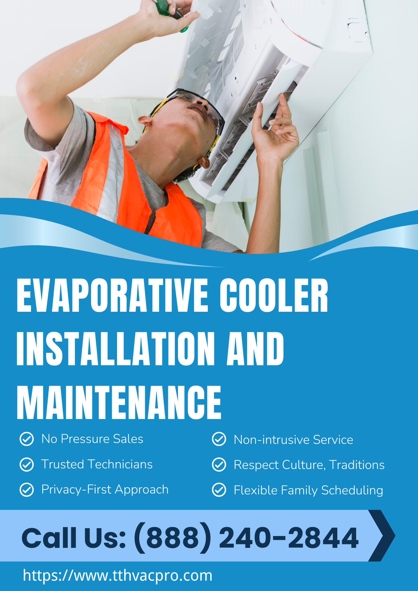 Evaporative Cooler Installation and Maintenance in Nampa, Idaho Call: (888) 240-2844