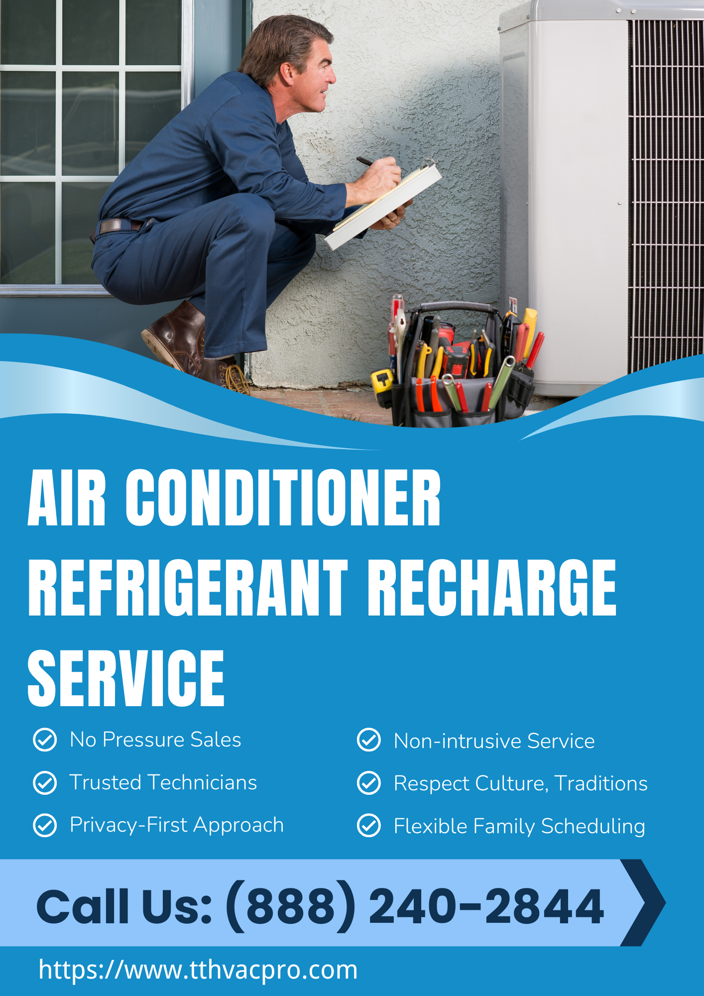 AC Refrigerant Recharge Service in Granger, Utah Call: (888) 240-2844